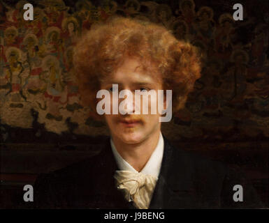Lawrence Alma tadema Ritratto di Ignacy Paderewski Gen Google Art Project Foto Stock