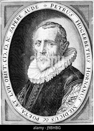 Petrus Hogerbeets (1542 1599), dopo Karel van Mander (MI) Foto Stock