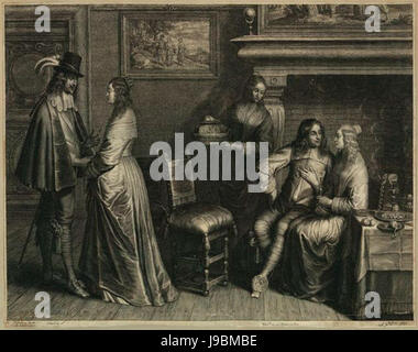 Schelte un elegante Bolswert gezelschap Christoffel vd Laemen Foto Stock