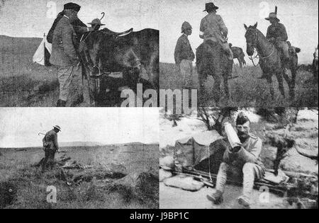 Winston Churchill in Sud Africa 1 Foto Stock