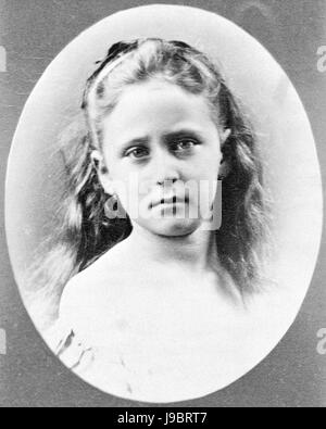 La Principessa Elisabetta di Hesse 1871 (b) Foto Stock