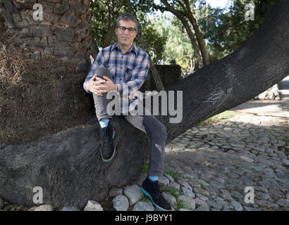 Jonathan Lethem in Claremont California USA Foto Stock