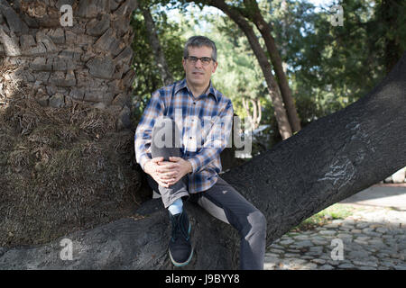 Jonathan Lethem in Claremont California USA Foto Stock