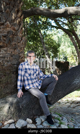 Jonathan Lethem in Claremont California USA Foto Stock