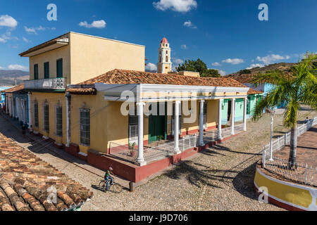 Il Convento de San Francisco e Plaza Mayor, Trinidad, Sito Patrimonio Mondiale dell'UNESCO, Cuba, West Indies, dei Caraibi