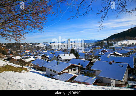 Nesselwang, Allgau, Baviera, Germania, Europa Foto Stock