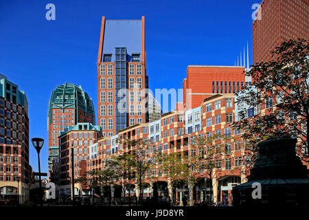 Quartiere degli affari di La Hague, South Holland, Paesi Bassi, Europa Foto Stock