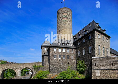 Il castello di Genoveva, Mayen Eifel, Renania-Palatinato, Germania, Europa Foto Stock