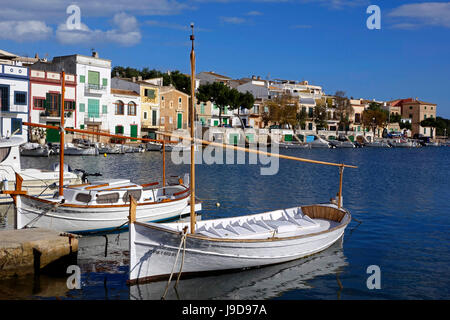 Porto Colom, Maiorca, isole Baleari, Spagna, Mediterraneo, Europa Foto Stock