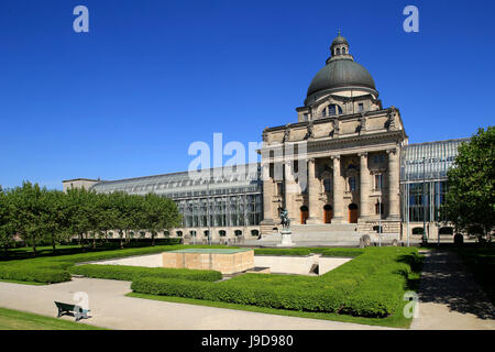 Staatskanzlei e Hofgarten, Monaco di Baviera, Baviera, Baviera, Germania, Europa Foto Stock