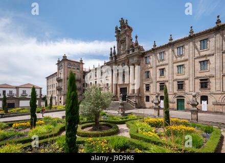 Casa de la Inmaculada, Santiago de Compostela, A Coruña, Galizia, Spagna, Europa Foto Stock