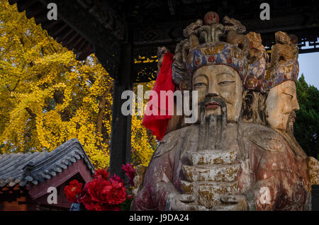 Tempio Dai, Taian, provincia di Shandong, Cina e Asia Foto Stock