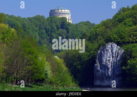 Befeiungshalle di kelheim Foto Stock