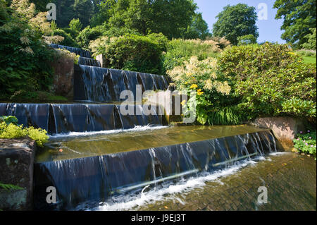 Viaggi, FLUENT, acque, parco, attrazioni, europa, stream, visite turistiche, cascata, Foto Stock