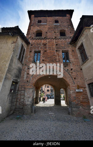 Candelo (Vc), il Ricetto. Candelo, il Ricetto Foto Stock