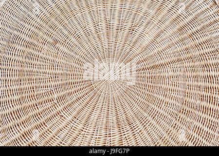 Zucchero di canna o di sfondo di vimini- che mostra i dettagli di interlacciato struttura di armatura del cestello o mobili Foto Stock