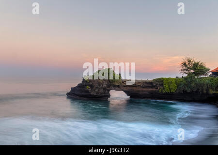 Tanah Lot, Bali, Indonesia, Asia Foto Stock