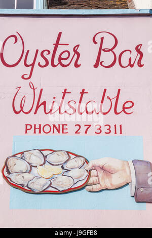 Inghilterra, Kent, Whitstable, Wheelers Oyster Bar Foto Stock