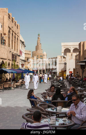 Il Qatar Doha City, Souk Wakif e cultura islamica Centro Foto Stock