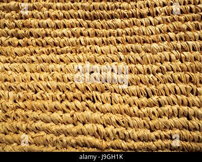 Artigianato del legno tessuta, intrecciati di texture, disegno e progettazione di asiatici o stile slavo per lo sfondo. Foto Stock