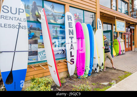 Tofino, Isola di Vancouver, British Columbia, Canada. Foto Stock