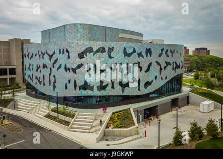 Bergeron centro per eccellenza tecnica durante le porte aperte evento di Toronto, 28 maggio 2017. Foto Stock