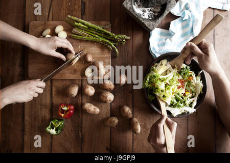 Naranjo en Flor è una fotografia gastronomica studio, basato in Santiago de Chile. Abbiamo creare immagini con responsabilità e buon gusto. Foto Stock