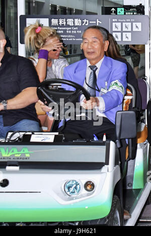 Tokyo, Giappone. Il 1 giugno, 2017. Britney Spears è visto all'Aeroporto Internazionale Narita il 1 giugno 2017 a Tokyo, Giappone. | Verwendung weltweit/picture alliance Credit: dpa/Alamy Live News Foto Stock