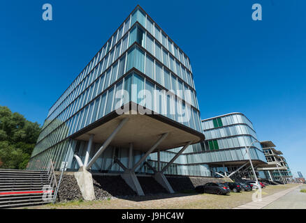 Amburgo, Germania. Il 1 giugno, 2017. Vista dell'edificio della Rickmers shipping company ad Amburgo (Germania), 1 giugno 2017. La sede ad Amburgo la società di spedizione archiviato il fallimento il 1 giugno 2017. Foto: Christophe Gateau/dpa/Alamy Live News Foto Stock