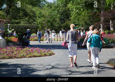 Texas, Dallas Arboretum e Giardino Botanico Foto Stock