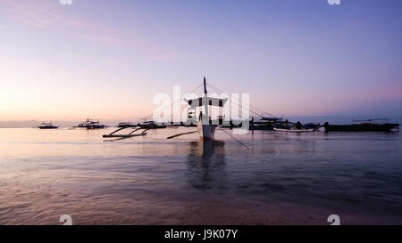 Alba a Bohol Foto Stock