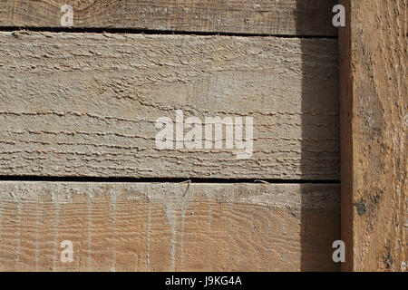 Tavole di pino muro del granaio, legno, texture di sfondo astratto Foto Stock