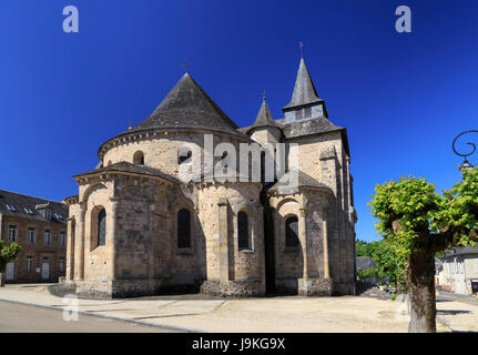Francia, Correze, Vigeois, Saint Pierre chiesa abbaziale Foto Stock