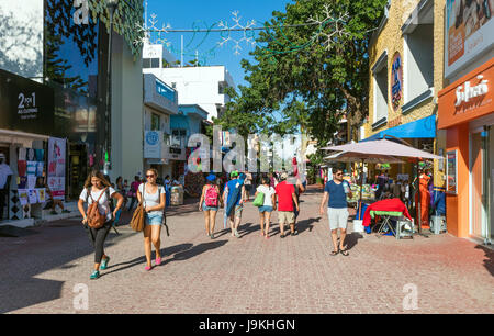 Playa del Carmen e Riviera Maya, la penisola dello Yucatan, Quintana Roo stato, Messico Foto Stock