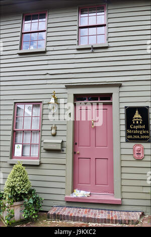 Porta Rosa, Annapolis, Maryland, Stati Uniti d'America Foto Stock