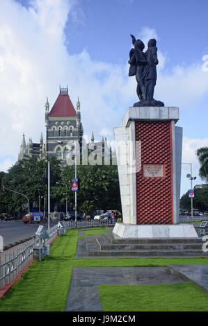 Hutatma chowk, Mumbai, Maharashtra, India, Asia Foto Stock