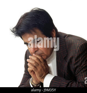 Dilip Kumar, attore indiano, Yusuf Khan, Re della tragedia, il primo Khan, India, Asia Foto Stock