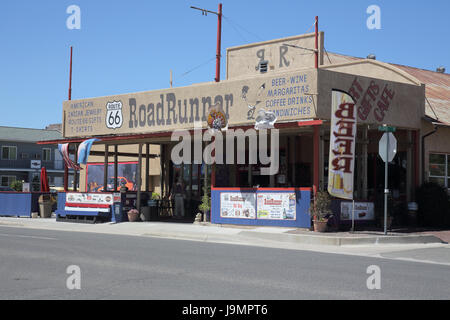 Seligman sul percorso 66 in Arizona usa Foto Stock