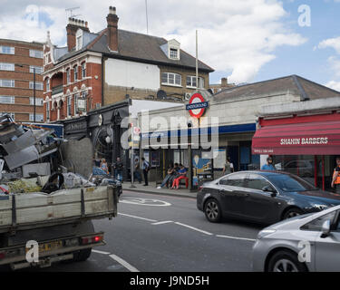 Stazione di West Kensington, Foto Stock