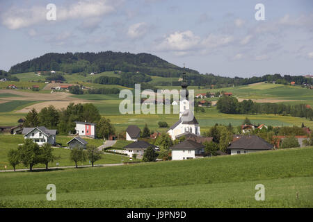 Austria,Austria Superiore,Innviertel,Waldzell, Foto Stock