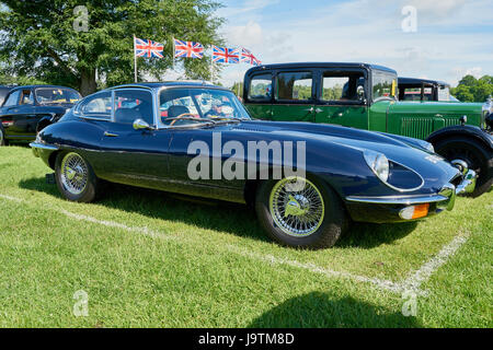 Jaguar Classic Car Show Tatton Park cheshire england regno unito Foto Stock