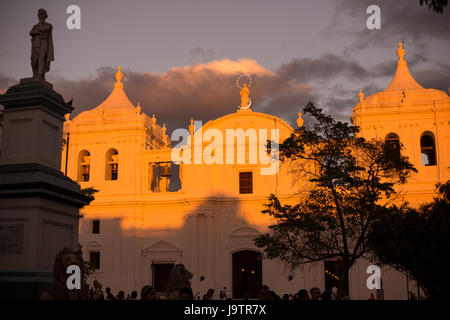 Cattedrale di Léon - Léon, Nicaragua Foto Stock