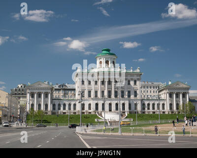 Pashkov's House Borovitskaya Ploschchad che è ora parte di Stato russo Library Foto Stock