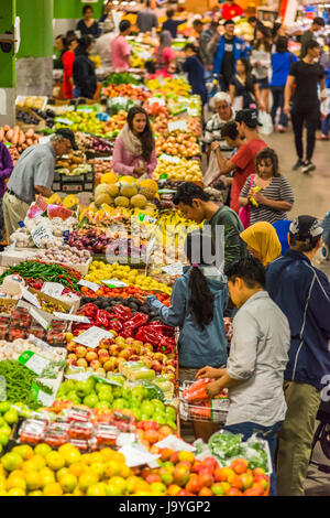 Frutta e verdura si spegne al Paddy il mercato, Chinatown di Sydney, Australia. Foto Stock