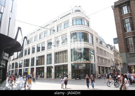 La Marks & Spencer Den Haag, Grote Marktstraat, centro di Den Haag (L'Aia), Paesi Bassi. Foto Stock