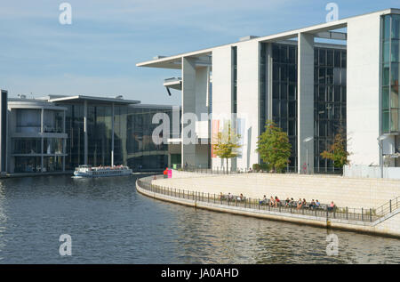 Casa, costruendo, Berlino, Maria, casa, costruendo, calcestruzzo, capitale, parlamento, Foto Stock