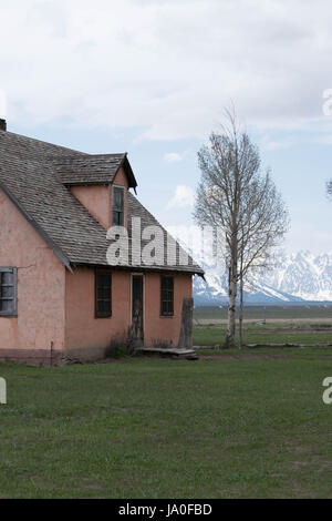 Il Parco Nazionale del Grand Teton Village Foto Stock