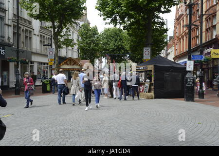 Reading, Berkshire, Regno Unito. 04 Giugno, 2017. Il popolare street food festival tenutosi a Reading, Berkshire, Regno Unito, 2° - 4° giugno 2017 Credit: David Hammant/Alamy Live News Foto Stock