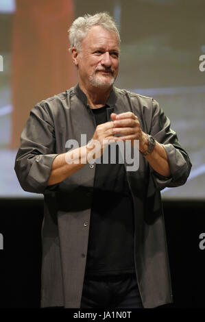 John de Lancie presso il FedCon 26 in Maritin l'Hotel. Bonn, 03.06.2017 | Utilizzo di tutto il mondo Foto Stock