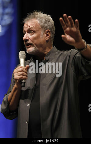 John de Lancie presso il FedCon 26 in Maritin l'Hotel. Bonn, 03.06.2017 | Utilizzo di tutto il mondo Foto Stock